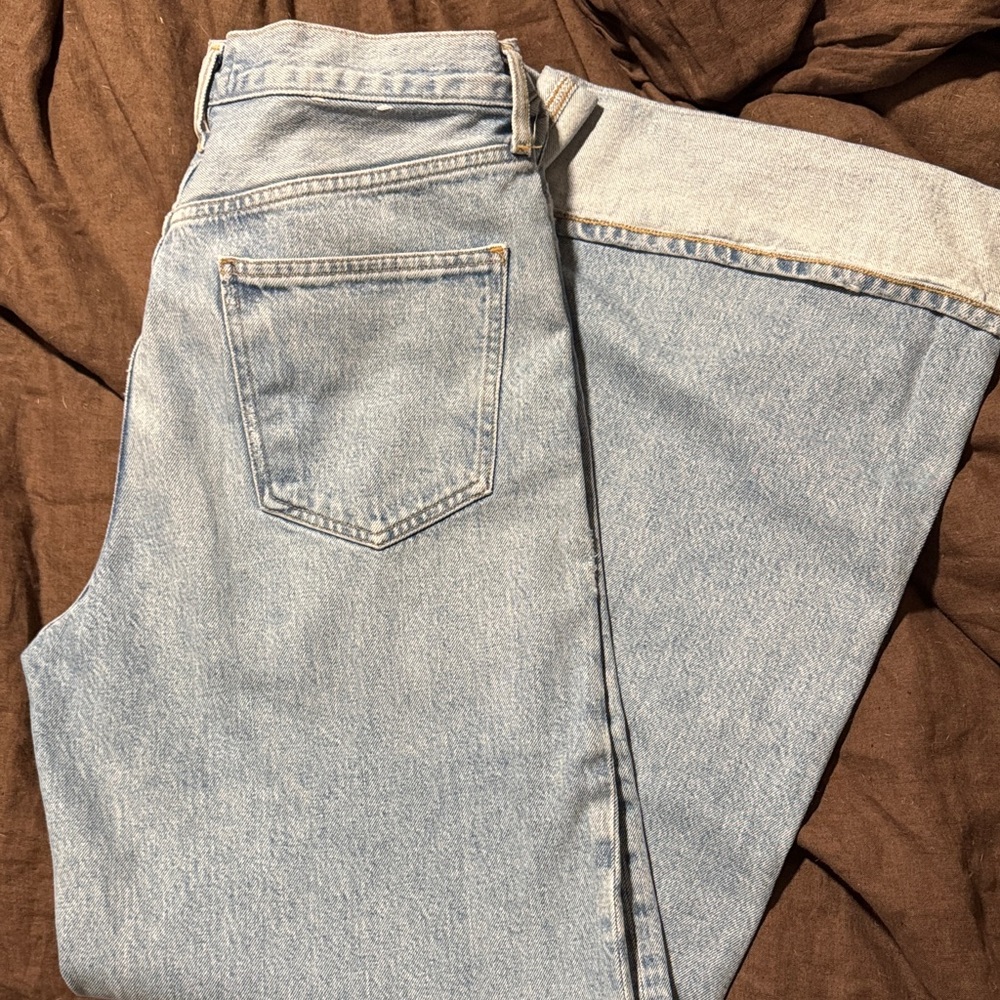 Agolde Light Wash Denim Jeans
